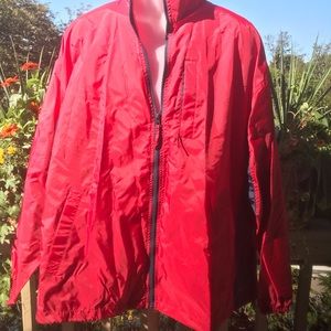 Aeropostale - Mens red windbreaker, Size XLarge
